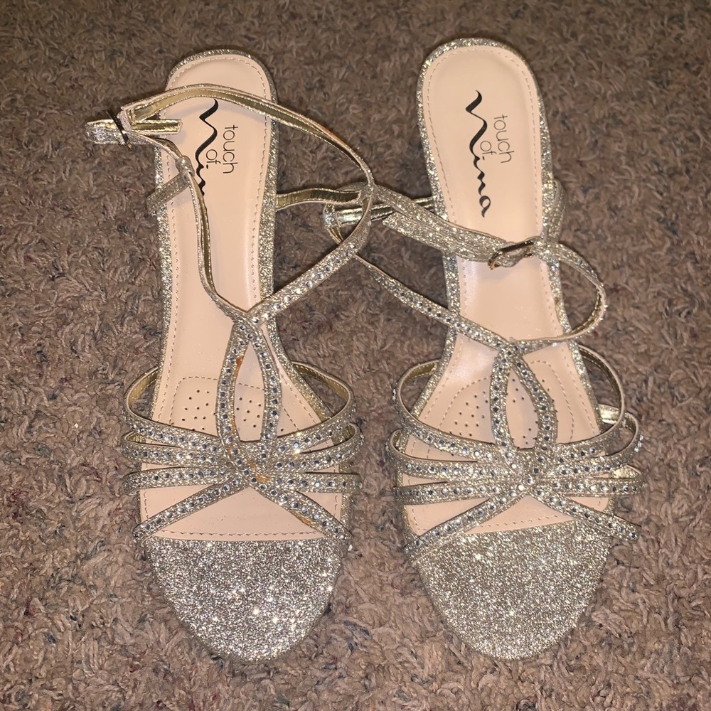 Sparkly heels